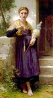 Bouguereau, William-Adolphe - The Spinner
